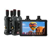 Hollyland 4K Video Transmit di famiglia - Ricevitore Trasmettitore Wireless Mars 4K(TX&RX) e Trasmettitore/Ricevitore/Monitor Wireless Potenziato Mars M1 (1 set)