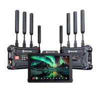 Hollyland 4K Video Trasmissione Famiglia - Pyro S (TX&RX) Trasmettitore Wireless Ricevitore e Pyro 7 pollici Trasmettitore/Ricevitore Wireless/Monitor (1 Set)
