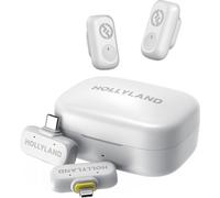 Hollyland LARK A1 Microfono Combo Senza Fili Bianco