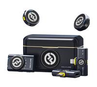 Hollyland Lark M2 Combo (2TX 3RX) Microfono Lavalier Wireless per Fotocamera