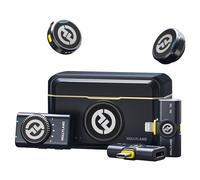 Hollyland Lark M2 Combo (2TX 3RX) Microfono Lavalier Wireless per Fotocamera
