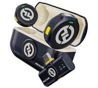 Hollyland Lark M2 Microfono Lavalier Wireless (2TX+1RX) per Telefoni Android, iPhone 15, 48kHz/24 bit, 300 m, Hi-Fi Audio, ENC Antirumore, 30H, Microfono Lavalier per Livestream, Vlog, Podcast - Nero
