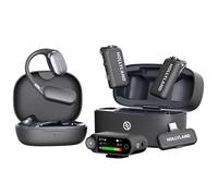 Hollyland Lark Max 2 Ultimate Combo Wireless Lav System con cuffie OWS Monitor e fotocamera RX + US