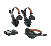 Hollyland Solidcom C1 PRO System Intercom Wireless ENC Cancellazione Rumore Ambientale Full-Duplex 3 Persone 350m PTT Mute Team Produzione Video Chiesa Drone TV&Film con 1 Master e 2 Cuffie Distanza