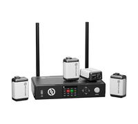 Hollyland Wireless Tally System Set, Gamma di 2.600ft/800m, utilizza la tecnologia Adaptive Frequency Hopping per le riprese dal vivo cue lamp Mixer video Commutatore video Commutatore video (4 luci)