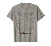 Hollywood Actors' Autographs Maglietta