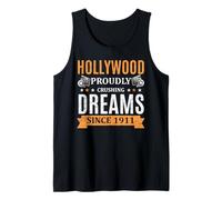 Hollywood Americano USA Vacanza Film Cinema Viaggi Canotta