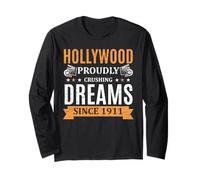 Hollywood Americano USA Vacanza Film Cinema Viaggi Maglia a Manica