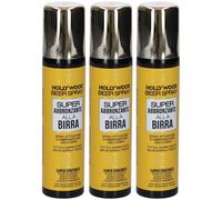 Hollywood Beer Spray Super Abbronzante alla Birra 3x75 ml Spray
