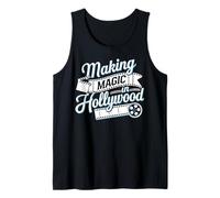 Hollywood Califonia Americano USA Vacanze Turistiche Canotta