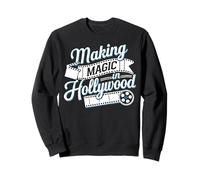 Hollywood Califonia Americano USA Vacanze Turistiche Felpa