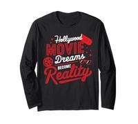 Hollywood Califonia Americano USA Vacanze Turistiche Maglia a Manica