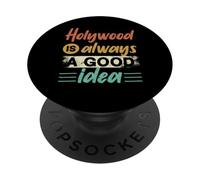 Hollywood è sempre una buona idea America USA Film Travel PopSockets PopGrip Adesivo