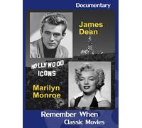 Hollywood Icons - James Dean & Marilyn Monroe (DVD) James Dean Marilyn Monroe