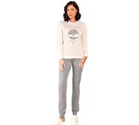 HOLLYWOOD MILANO Pigiama Donna Invernale in 100% Cotone Interlock