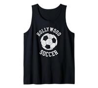 Hollywood Soccer Retro Distressed 90's Vintage Canotta