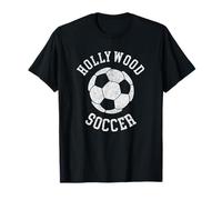 Hollywood Soccer Retro Distressed 90's Vintage Maglietta
