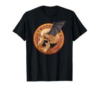 Hollywood Vampires Big Bat Skull Maglietta