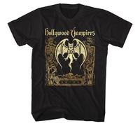 Hollywood Vampires - Pipistrello E Scheletro - American Classici - Solido Nero