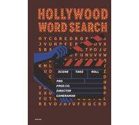 Hollywood Word Search: 50 Puzzles Celebrating Movies, Actors, and Iconic Films