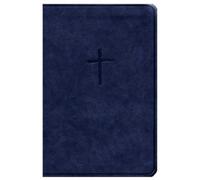 Holman Bible Pu KJV Compact Bible, Navy LeatherTouch, Val (Rilegato in ecopelle)