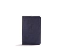 Holman Bible Pu KJV Compact Bible, Navy LeatherTouch, Val (Rilegato in ecopelle)