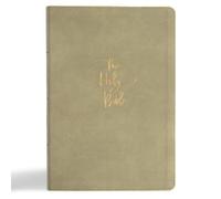 Holman Bible Pu KJV Super Giant Print Reference Bible, Sage SuedeS (Finta pelle)
