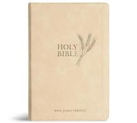 Holman Bible Pub KJV Giant Print Reference Bible, Cream Leath (Copertina rigida)