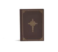 Holman Bible St CSB Ancient Faith Study Bible, Brown Cloth-Ov (Copertina rigida)
