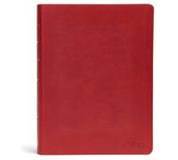 Holman Bible St KJV Spurgeon Study Bible, Crimson Leather (Rilegato in ecopelle)