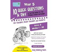 Holmberg-Smith, Cindy Lizard Learning 10 Quick Questions A Day Year 5 Book NUOVO