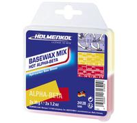 HOLMENKOL Worldcupmix Caldo Giallo-Rosso 2x 35g Base Cera Mix a Sci Langlauf