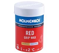 Holmenkol - Cera da sci unisex, per adulti, 45 g, colore: Rosso