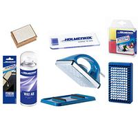 Holmenkol Worldcup, set di sciolina, cera per snowboard, accessori, 7 pezzi