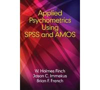 Holmes Finch Jason C. Immekus Brian Applied Psychometrics using SPS (Tascabile)