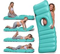 HOLO Cuscino per la Gravidanza Gonfiabile - Cuscino per la Maternità Portatile Menta per il Sollievo dal Dolore e il Supporto del Corpo Intero per Dormire - Letto d'Aria per Donne Incinte