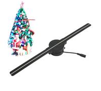 Hologram LED Fan Projector, 16.5in LED Fan Projector, Holographic Display Fan, LED Fan Hologram Projector, 244 LED Light Fan Projector, High-resolution Hologram Fan, Christmas Tree Hologram Project