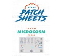 Hologram Microcosm Blank Patch Sheets Notebook: Become a more organized songwriter with this Blank Patch Sheet notebook so you can spend more time creating and less time forgetting.