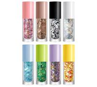Holographic Body Glitter - PET 7g x 8 Pieces Iridescent Butterfly Sequins