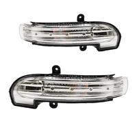 holohol Indicatori Direzione Dinamici Per M&ercedes Per B&enz Classe C W203 C230 C240 C32 2004 2005 2006 2007 4 Porte Specchietto Retrovisore Auto Indicatore Direzione Luce Laterale(Pair)