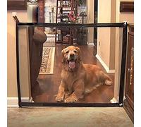 Holoras Magic Gate guardia di sicurezza pieghevole Pet Enclosure isolamento net, PET Dog isolato recinzioni (nero)