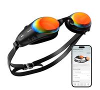 Holoswim Smart Swim Goggles 3 Pro, AR Occhialini da nuoto con display, GPS e bussola, tracciamento dati e piani di allenamento per piscina e acque libere, sensore a 10 assi, display HD 64 x 128