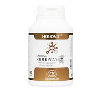 HOLOVIT PURE WAY-C LIPOSOMAL 180cap. - consigliato come complemento di una dieta equilibrata, integratore completo proposto in pratiche capsule, confezione da 180 capsule e rende più semplice prenders