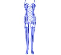 Holst Body Uomo Reggicalze Fishnet G-string Costume Intimo Nero A Righe