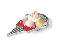 Holst Porzellan ES 021 FA1 - Set di 6 ciotole per gelato e dessert "Clown", in porcellana