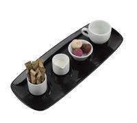 Holst Porzellan FD 132 CL1 - Set da 5 pezzi, in porcellana, colore: bianco, 29 x 14 x 4 cm