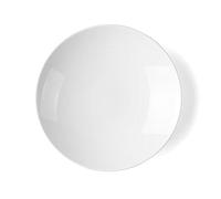 Holst Porzellan MA 222 - Set di 6 piatti in porcellana, 22 cm, 0,80 l, colore: bianco, 22,5 x 22,5 x 4,3 cm