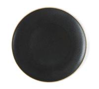 Holst Porzellan MO 028 B1 - Piatto piatto in porcellana, 28 cm, modello Moreno, 28 x 28 x 2,5 cm, 2 pezzi, colore: Marrone