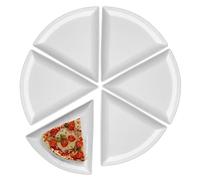 Holst Porzellan PL 19 PACK 6 - Set di 6 segmenti in porcellana per pizza 6/6, 44 cm