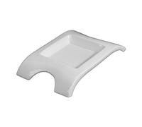 Holst Porzellan Porcellana trihorse EP 006 Design blaha Fondi Baltic, Bianco, 26,1 x 18,2 x 4 cm